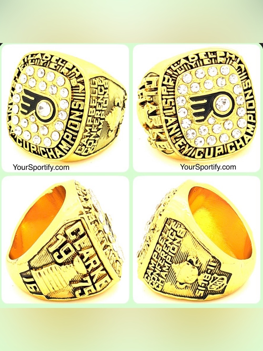 NHL / 1975 Philadelphia Flyers Stanley Cup Championship Ring